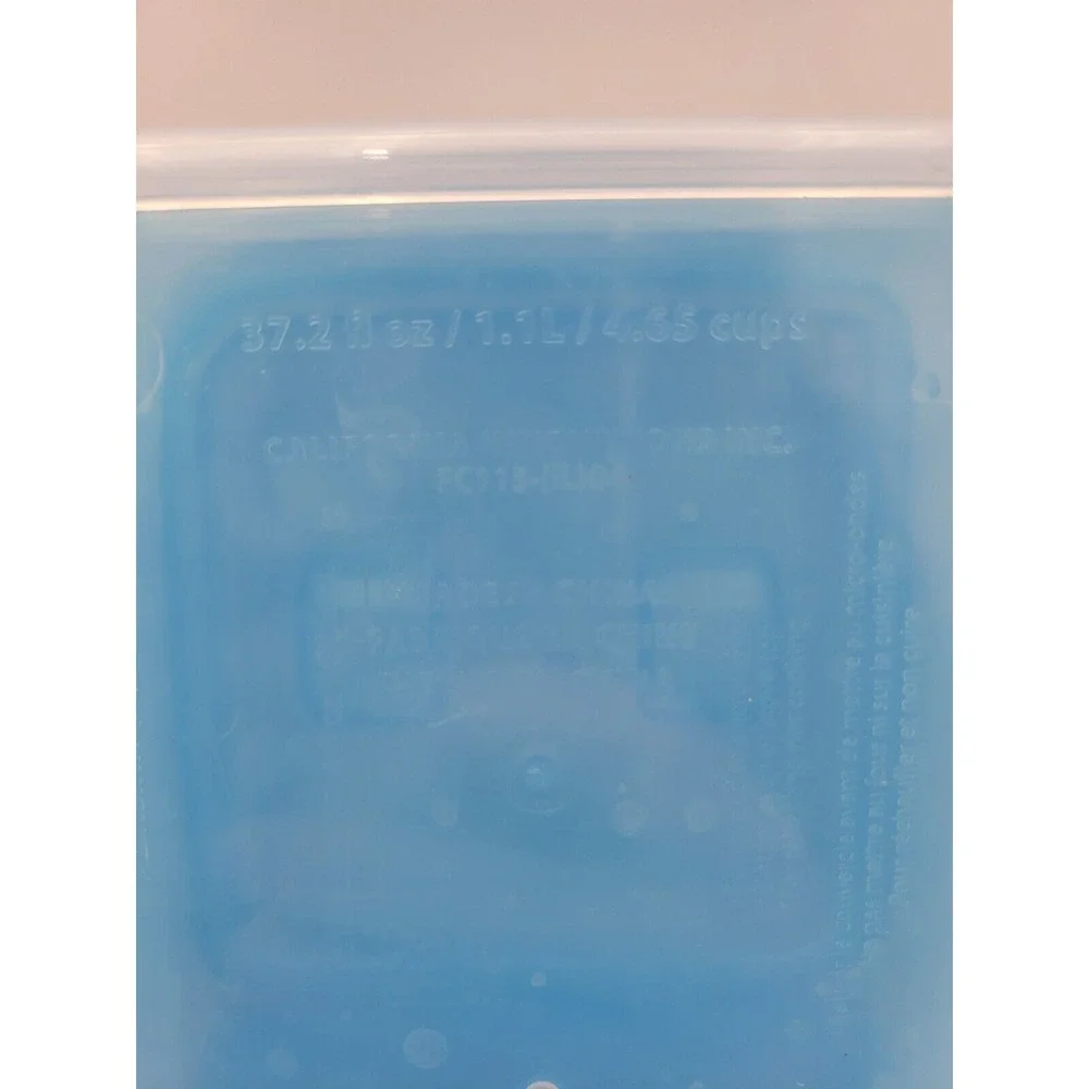 Bento Style Lunch Container Blue Floral‎ Dabney Lee Arctic Fox